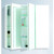 Boston Mirror Cabinet 3 Door 880mm French Oak