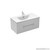 Mia Wall Hung Vanity 1 Drawer Wall 910mm White Gloss