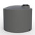 Classic Water Tank Slate Grey 3000L (660 Gallon) BT3000 SLATE GREY