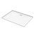 Slateforma Tray 2 Wall AB Upstand Chalk 1000 x 1400mm