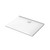 Slateforma Tray 2 Wall BC Upstand Chalk 1200 x 900mm