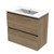 Pinnacle Slim Wall Hung Vanity 2 Drawer 600mm