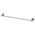 Radii Single Towel Rail 800mm Square Plate Brushed Nickel RS803 BN