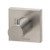 Radii Robe Hook Square Plate Brushed Nickel RS897 BN