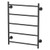 Radii Towel Ladder 550 x 740mm Round Plate Matte Black RA8750 MB