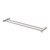 Vivid Slimline Double Towel Rail 600mm Brushed Nickel 111-8110-40