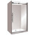 Symphony Premier Alcove Shower Set Right Hand Flat Wall 900 x 1200 x 900mm Black SP9X12X9BLFWRH