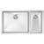 Kitchen Sink Double Bowl 795 x 440mm Left Hand Main Bowl