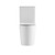Tornado Zero Rim Back to Wall Toilet Gloss White