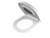 Family D Shape Toilet Seat GermGard White