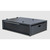 Classic Raised Hearth & Wood Bin Large Black