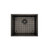 Aurora Kitchen Sink AA505 Single Bowl Black PVD 500 x 400 x 200mm WBP515145