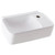 Gemelli Compact Wall Basin White 400mm x 290mm 1 Tap Hole