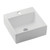 Quado Counter Top Basin White 350mm x 350mm 1 Tap Hole