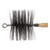 Spiral Wire Flue Brush 150mm