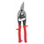 Aviation Snip Straight Left Cut Red