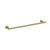 Tube Towel Rail 600mm Brushed Brass