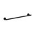 Tube Towel Rail 600mm Matt Black