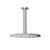 Tube Round Ceiling Mount Rainhead 250mm Chrome