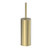 Tube Toilet Brush Brushed Brass