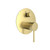 Shower Divert Mixer Brushed Gold