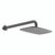 Axiss Rain Head Wall Mounted (450mm) Black