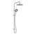 Halo Rain Shower Column Chrome