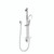 Que II Single Spray Slide Shower Chrome