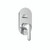 Slique Mains Pressure Diverter Mixer Chrome