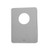 Spare Part Que/Urban 50mm Faceplate Chrome