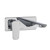 Axiss II Wall Mounted Basin/Bath Mixer 35mm Left Handed Chrome