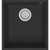Duro Granite Palermo Single Bowl Sink Black WBP761101