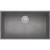 Duro Granite Matera Single Bowl Sink Concrete WBP761116