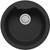 Duro Granite Ferrara Single Bowl Sink Black