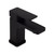 Mia2 Swivel Basin Mixer Black