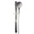 Prestigio Single Spray Handshower Set Built-In Elbow Round Brushed Nickel
