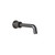 Tate Wall Mounted Spout 180mm Black