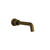 Tate Wall Mounted Spout 180mm Brushed Bronze