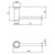 Tate Toilet Roll Holder Chrome