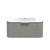 Serifos Swift Wall Hung Vanity 900mm 1 Drawer Bernini Marble