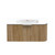 Serifos Swift Wall Hung Vanity 900mm 1 Drawer Baroque Left