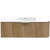 Serifos Swift Wall Hung Vanity 1200mm 1 Drawer Baroque Left