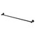 Cromford Single Towel Rail 800mm Matte Black