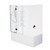 Evora Freestanding Shower Over Bath Side Recessed Wall Left Hand