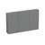 Urban 2.0 Mirror Cabinet 3 Door 1200mm Green Slate URN120MC.GS