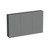 Urban 2.0 Mirror Cabinet 3 Door 1200mm Bullet URN120MC.BU