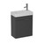 Urban 2.0 Wall Hung Vanity 1 Door 400mm Bullet