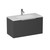 Urban 2.0 Wall Hung Vanity Slim 1-drawer 750mm Bullet