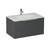 Urban 2.0 Wall Hung Vanity 1-drawer 750mm Char Blue