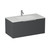 Urban 2.0 Wall Hung Vanity 1-drawer 1200mm Char Blue